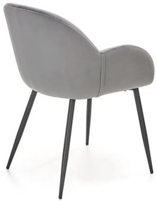 Scaun tapitat K480 - Gri