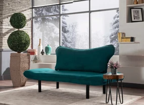 Canapea extensibila cu 2 Locuri Lisbon, 150 x 80 x 65 cm