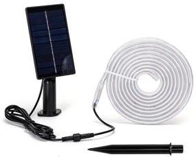 Aigostar - Bandă solară LED RGB reglabilă LED/1,6W/3,2V 5 m IP65 + telecomandă