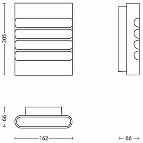 Corp de iluminat LED de exterior MYGARDEN RACCOON 1xLED/3W/230V IP44 Philips 17273/93/16