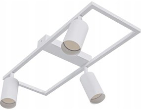 Spot aplicat 3x GU10, 30W, 230V, alb