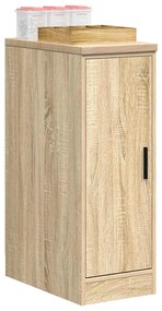vidaXL Dulap depozitare garaj Stejar Sonoma 30x51x85 cm lemn masiv pin