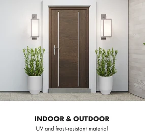 Almere ghiveci Polystone ideal pentru plante, lucrat manual, conic