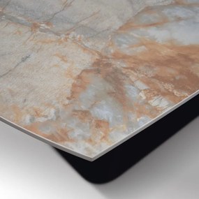 Masă ceramică Terra Nova, cu sistem rotativ de extindere - 160 cm