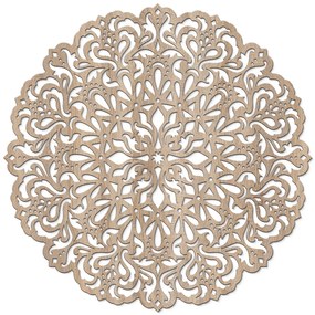 DUBLEZ | Mandala din lemn pentru perete – Pasiune
