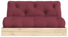 Canapea burgundy extensibilă 145 cm Flip – Karup Design