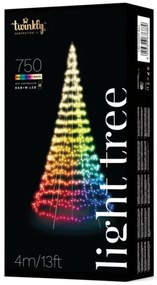 Twinkly TWP750SPP-BEU LED RGBW brad de Crăciun exterior 750 LED 4m IP44 Wi-Fi