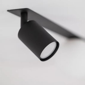 Spot încastrat VOX 2xG9/8W/230V + 1xGU10/10W negru