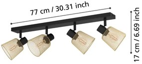 Spot Eglo 900695 COSLADA 4xE27/40W/230V