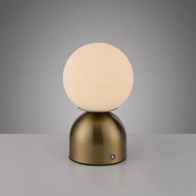 Schöner Wohnen 19218-12 - Lampă de masă RUDI LED, reglabilă în intensitate, LED/1,2W/5V, aurie