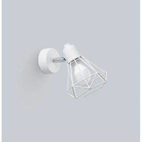 Spot de perete ARTEMIS 1xE14/40W/230V alb Sollux SL.1102