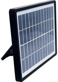 Proiector LED solar cu senzor TOMI LED/10W/7,4V 1800 mAh IP44 negru