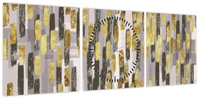 Tablou - Decor modern (cu ceas) (90x30 cm)