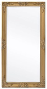 Oglinda verticala in stil baroc, 120 x 60 cm, auriu 1, Auriu, 120 x 60 cm