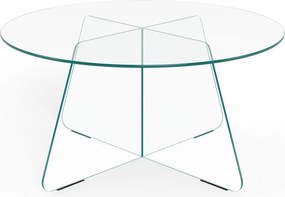 Măsuță de cafea rotundă din sticlă ø 80 cm Samos – Actona