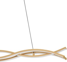 Eglo 901106 - Lampă suspendată LED pe cablu LASANA, 35W/230V, auriu