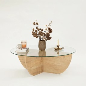 Masă de cafea Lily Sapphire Oak