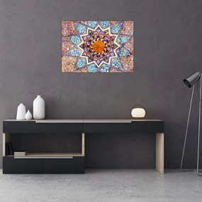 Tablou pe sticlă cu mozaic (70x50 cm)