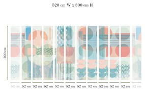 Tapet VLAdiLA Bonbon 520 x 300 cm