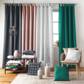 Draperie gri închis 140x260 cm Essentiel – douceur d'intérieur