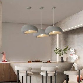 BRILAGI - Lustră suspendată pe cablu WABI SABI 1xE27/60W/230V Ø 40 cm gri