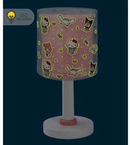 Dalber 41251 - Lampă LED pentru copii HELLO KITTY&FRIENDS 1xG4/4W/230V roz