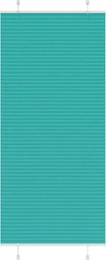 vidaXL Jaluzea plisată verde petrol 85x200 cm Lățime țesătură 84,4 cm