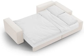 Colțar bej extensibil (cu colț pe partea dreaptă) Jodie – Micadoni Home