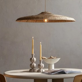 Lustra boho style Santorini 75x20cm natural, L