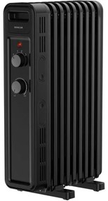 Sencor - radiator electric cu ulei, 9 secțiuni, 800/1200/2000W/230V, negru