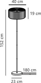 Lampadar, Lampa de podea Vivienne