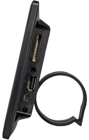 Ramă foto digitală cu difuzor 230V neagră Sencor + telecomandă