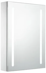 285117 vidaXL Dulap de baie cu oglindă și LED-uri, 50 x 13 x 70 cm