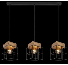 Lustră pe cablu MERRIL 3xE27/60W/230V Globo 15530-3H