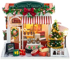 Casă miniaturală 2Kids Toys Patiseria Crăciunului 2xAAA