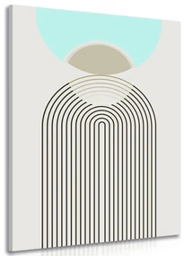 Tablou curcubeul viitorului Mid-Century