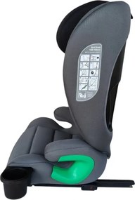 Scaun auto ISOFIX transformabil in inaltator NOVOKIDS Splend'or Edition HF03, R129 i-Size, 100-150 cm, 15-36 kg, Gri