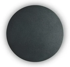 Aplica cu lumina ambientala LED COVER AP D15 ROUND NERO 195742 IDL