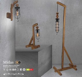 Aplica de perete design rustic-industrial HL-303W MIDAS 77-3130 HL