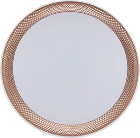 Brilliant - Plafonieră LED dimabilă WALDO LED/24W/230V alb/aur roz + telecomandă