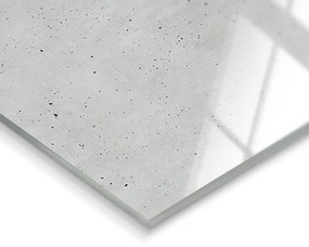 Ceas de perete Styler Glassclock Concrete, 20 x 60 cm
