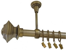 Galerie simpla tavan VERDI - 25mm - aur antic (Alege marime: 280 cm)