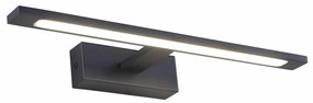 Aplica de perete LED pentru oglinda sau tablou ALTER negru 12W
