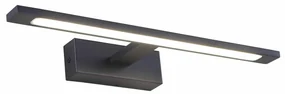 Aplica de perete LED pentru oglinda sau tablou ALTER negru 12W