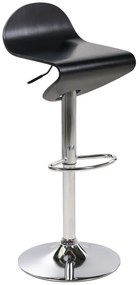 Set 2buc scaune tip bar Livza (negru). 1080971