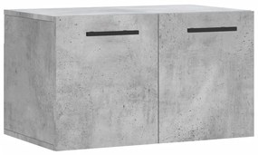 830048 vidaXL Dulap de perete, gri beton, 60x36,5x35 cm, lemn prelucrat
