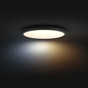 Philips - plafonieră LED dimabilă Hue AURELLE LED/21W/230V Ø 39,5 cm neagră