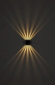 Globo 34156 - Aplică de perete pentru exterior LED ILLI LED/6W/230V IP54 antracit