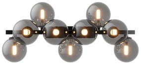 Aplica perete moderna design deosebit Dallas 9 negru