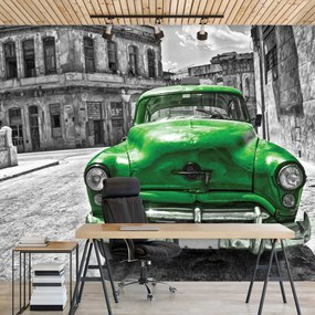 Fototapet - Mașina Vintage Cubaneză (152,5x104 cm)